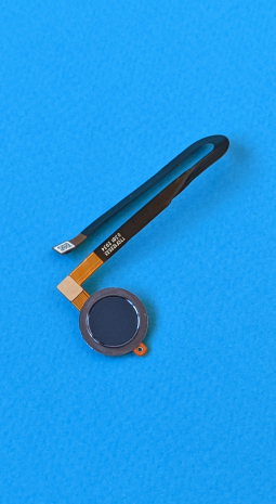 Сканер відбитку пальця шлейфу Nokia C5 Endi синій
