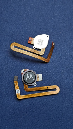 Сканер відбитку пальця шлейф Motorola Moto G8 Power чорний