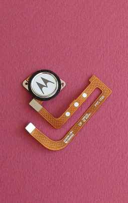 Сканер відбитку пальця Motorola Moto G Fast шлейф білий