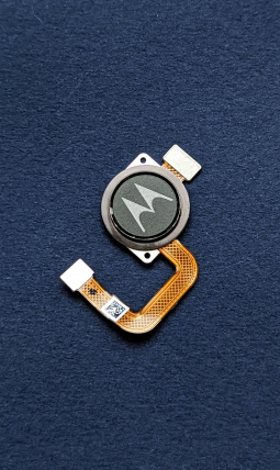 Сканер відбитку шлейф Motorola Moto G Power 2020 чорний