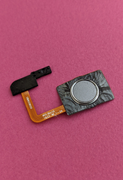 Сканер відбитка пальця LG G7 кнопка включення сіра (шлейф)