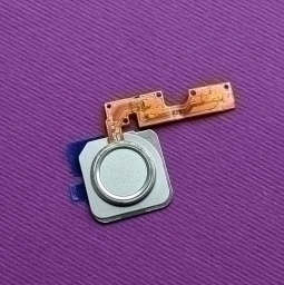Сканер відбитку пальця LG V20, кнопка ввімкнення, сріблястий