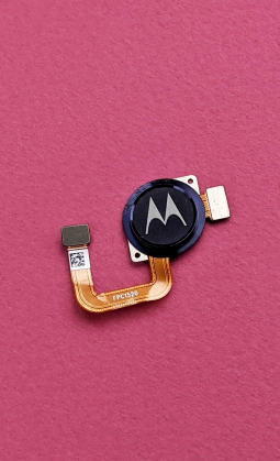 Сканер відбитку пальця шлейф Motorola Moto G Power (2020) синій