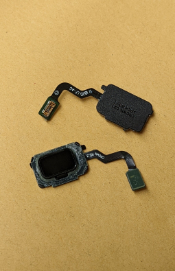 Сканер відбитку пальця шлейф Samsung Galaxy Note 9 оригінал (А-сток) чорний