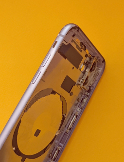 Рамка корпуса Apple iPhone 11 сиреневая С-сток (стекло камеры целое) - фото 3