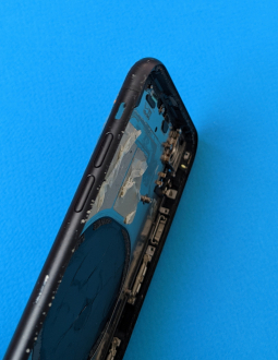 Крышка / корпус Apple iPhone XR С-сток чёрный - фото 3