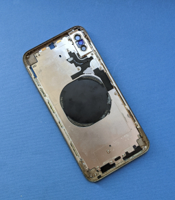 Корпус рамки Apple iPhone XS Max золотого кольору А-сток