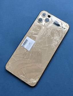 Корпус Apple iPhone 11 Pro Max золотого кольору (C-сток) зі стеклом камери без пошкоджень
