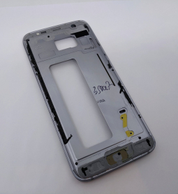 Корпус рамки Samsung Galaxy S7 Edge сірий (Qualcomm) А-сток