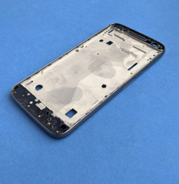 Середня частина корпусу Motorola Moto G4 Play сіра бічна рамка B-сток