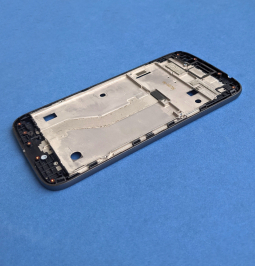 Средняя часть корпуса Motorola Moto G4 Play серая боковая рамка B-сток - фото 2