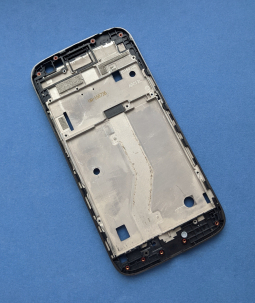 Средняя часть корпуса Motorola Moto G4 Play серая боковая рамка B-сток - фото 5