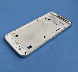 Середня частина корпусу Motorola Moto G4 Play срібляста бічна рамка А-сток
