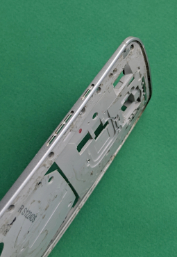 Средняя часть корпуса Motorola Moto X2 А-сток серебро - фото 3