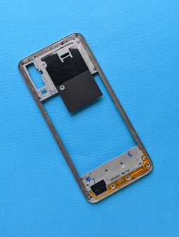 Бічна рамка Samsung Galaxy A50 (sm-a505) срібляста А-сток (мережева антена)