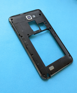 Бічна рамка корпусу Samsung Galaxy Note 2 I717 А-сток сіра