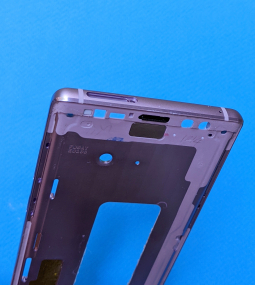 Рамка корпусу бокова Samsung Galaxy Note 9 n960f рожева оригінал (А-сток) Lavender Purple - фото 2
