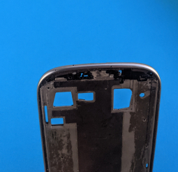 Рамка корпуса боковая Samsung Galaxy S3 серая (А-сток) t999 - фото 5