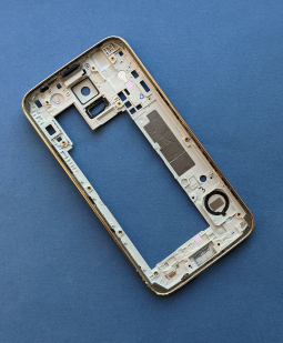 Рамка корпуса боковая Samsung Galaxy S5 B-сток золото - фото 2