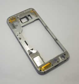 Корпус рамки Samsung Galaxy S6 (g920f Європа) B-сток срібло