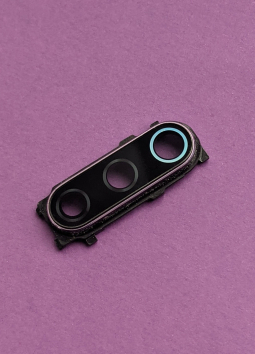 Скло камери Xiaomi Mi 9 Se фіолетовий кантик в рамці