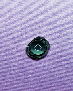 Кнопка меню Apple iPod Touch 4g чорна