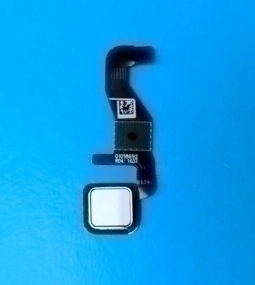 Кнопка home Motorola Moto Z Droid белая (сканер отпечатка)