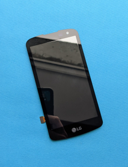 Дисплей (екран) LG K4 2016 чорний А-сток