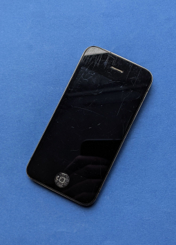 Дисплей (екран) Apple iPhone 4 GSM чорна C-сток в рамці