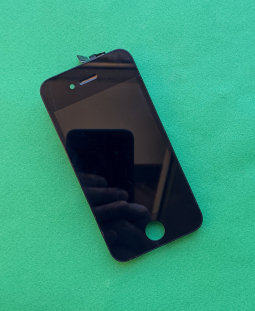Дисплей (екран) Apple iPhone 4s чорний (В-сток) без рамки