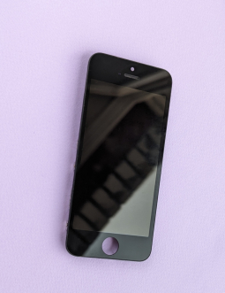 Дисплей (екран) Apple iPhone 5 чорний (B-сток) оригінал з розборки