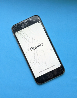 Дисплей (екран) оригінал Apple iPhone 6s розбитий з тріщинами