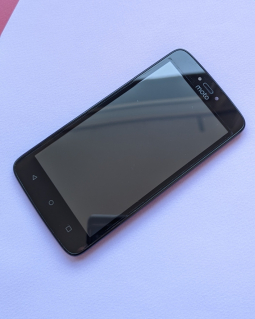 Дисплей (екран) Motorola Moto C оригінал в рамці (А-сток) чорний