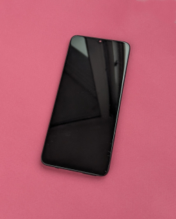 Дисплей (екран) Xiaomi Redmi 9t оригінал в рамці (B-сток) чорний