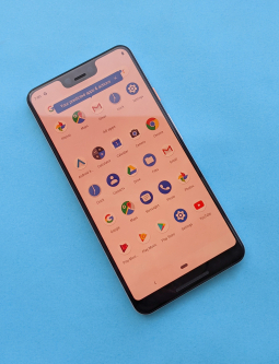 Дисплей (екран) Google Pixel 3 XL C-сток з вигорінням not pink