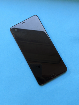 Дисплей (екран) HTC U Ultra оригінал у рамці B-сток чорний