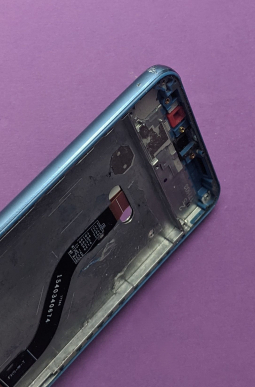 Дисплей (экран) Huawei P10 Lite синий в рамке B-сток - фото 4