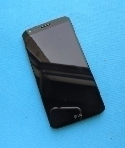Дисплей LG G2 чорний в рамці (з розбирання)