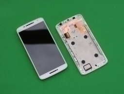 Дисплей (экран) Motorola Moto X Play / Droid Maxx 2 белый - изображение 3