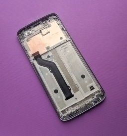Дисплей (экран) Motorola Moto E5 Plus чёрный А сток (США) - фото 2