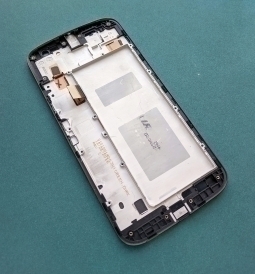 Дисплей Motorola Moto G4 чёрный в рамке (А сток) - фото 2