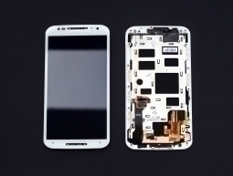 Дисплей (экран) Motorola Moto X2 белый - изображение 3