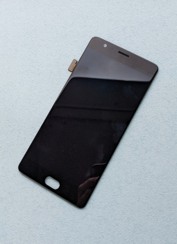 Екран (дисплей) OnePlus 3t чорний оригінал (А-сток)
