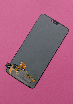 Дисплей (экран) OnePlus 6 А-сток чёрный - фото 2