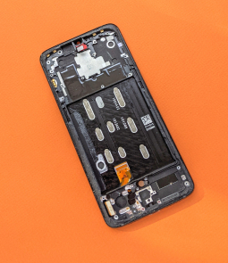 Дисплей (экран) OnePlus 6t A- сток оригинал в рамке - фото 2