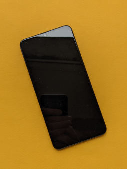 Дисплей (екран) Samsung Galaxy A10s оригінал чорний в рамці А-сток