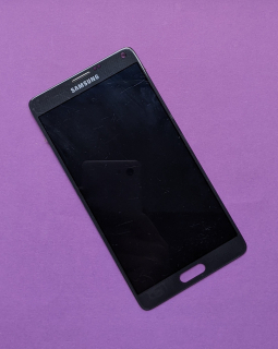Дисплей (екран) Samsung Galaxy Note 4 (В сток) чорний
