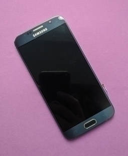 Дисплей (екран) Samsung Galaxy S6 g920f (В сток) темно-синій