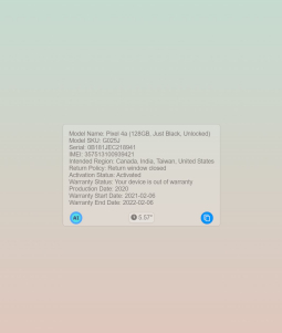 Logic Board Pixel 4a Unlocked