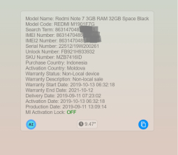 Logic Board Xiaomi Redmi Note 7 1